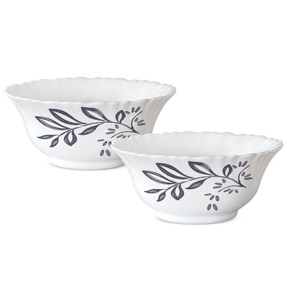 Dark Forest Veg Bowl, Fluted