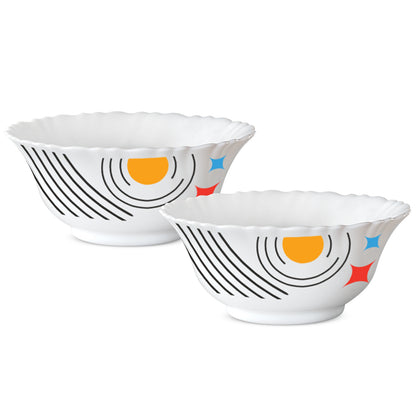 Medley Veg Bowl, Fluted
