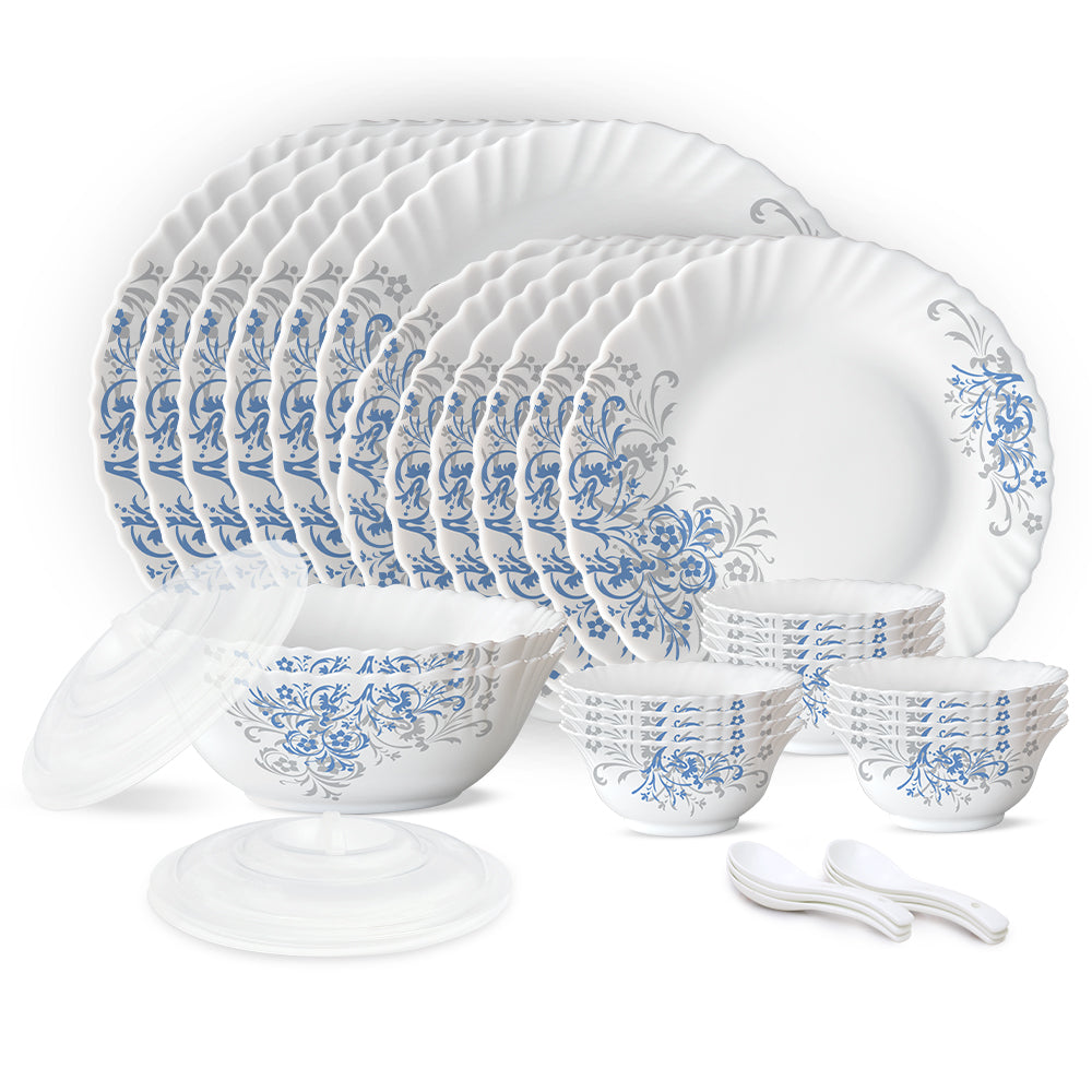 Larah by Borosil Arche 34 pc Dinner Set 34 pc Set: Serves 6