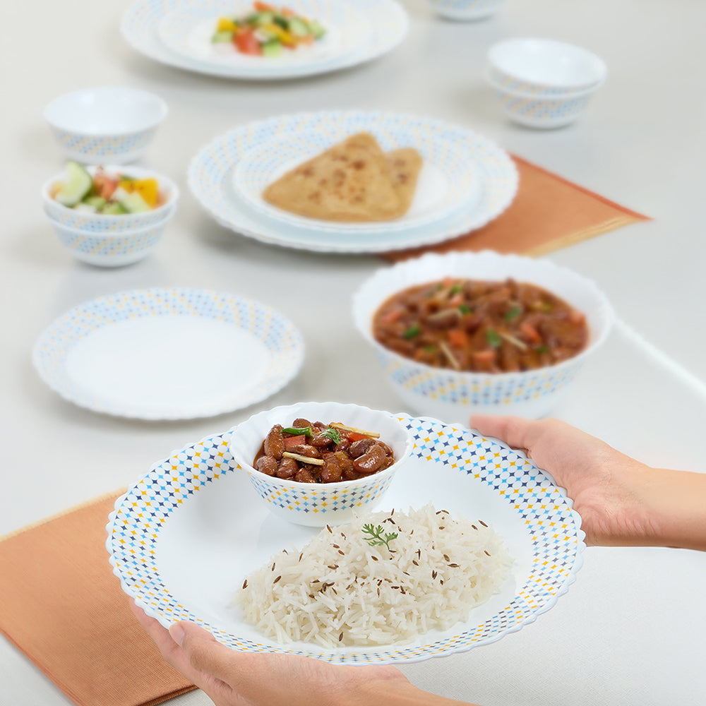 Larah Kosmo 34 pc Dinner Set