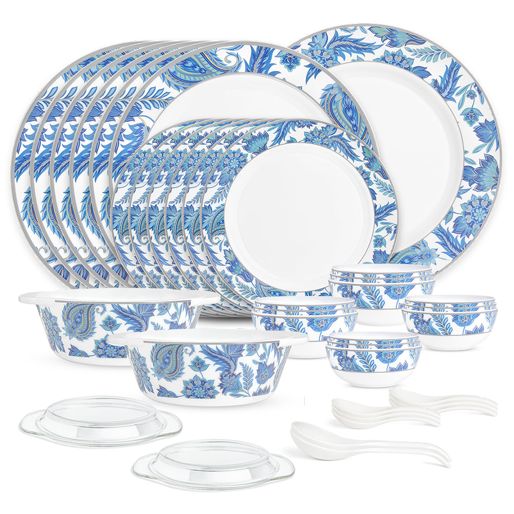 Larah By Borosil New Iris Dinner Set