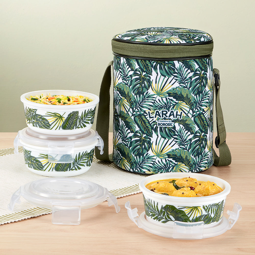 Larah Rainforest Round Lunchbox