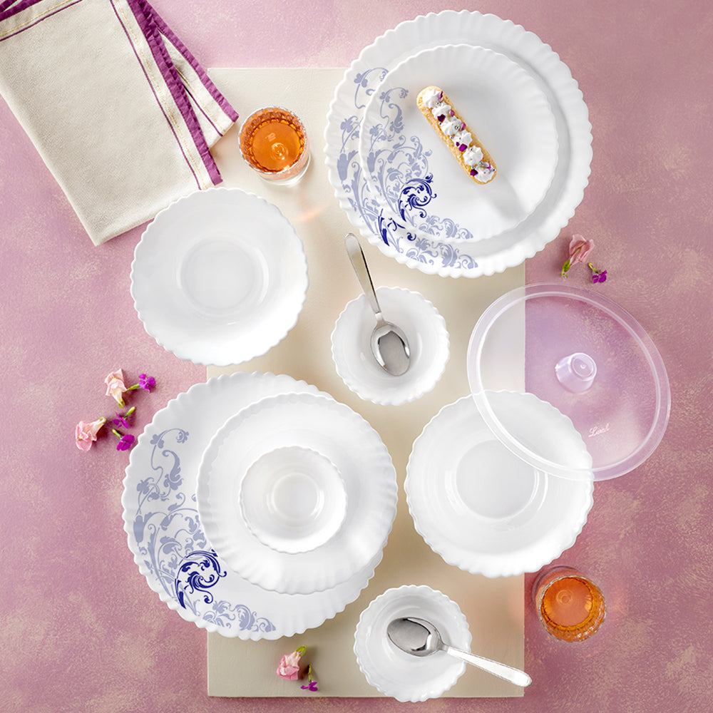 Larah Blue Eve Dinner Set