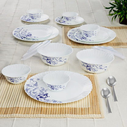 Larah Blue Eve Dinner Set