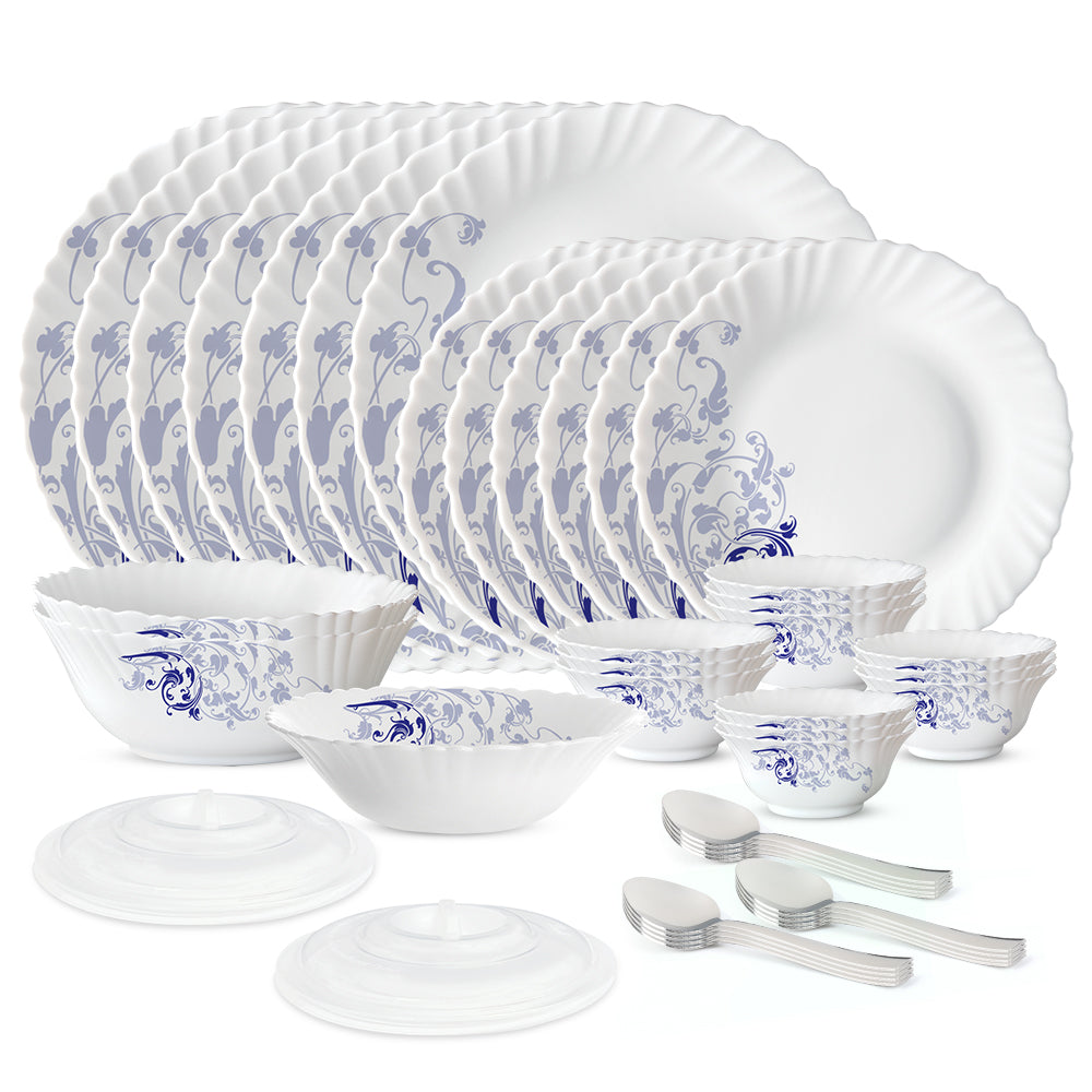 Larah Blue Eve Dinner Set