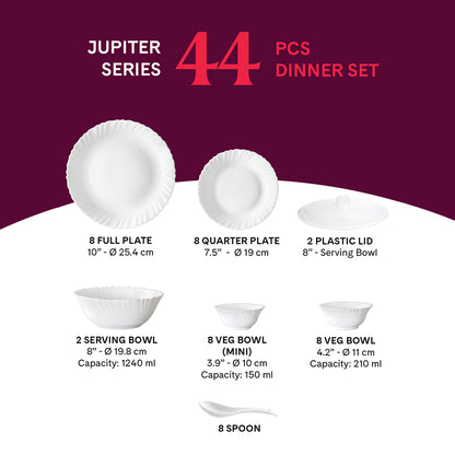 Larah Orwin 44 pc Dinner Set