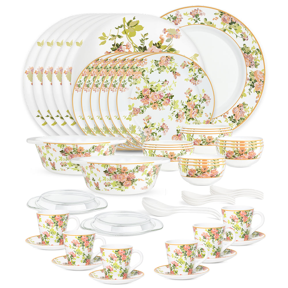 Larah By Borosil Amora Dinner Set