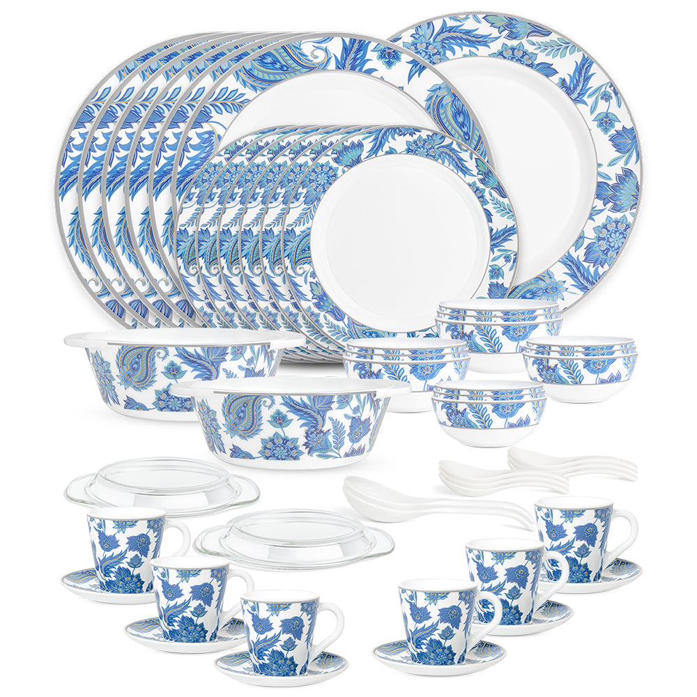 Larah By Borosil New Iris Dinner Set