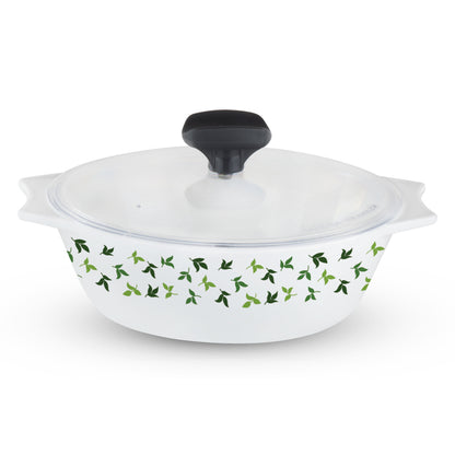 Larah by Borosil Sage 4 pc Casserole Set