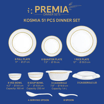 Larah Kosmia Dinner Set