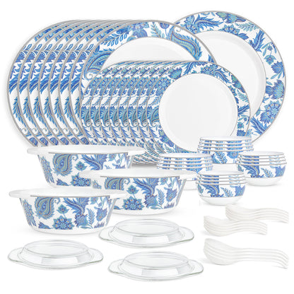 Larah New Iris Dinner Set, 51 pc