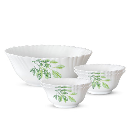 Larah by Borosil Fauna 5 pc Pudding Set