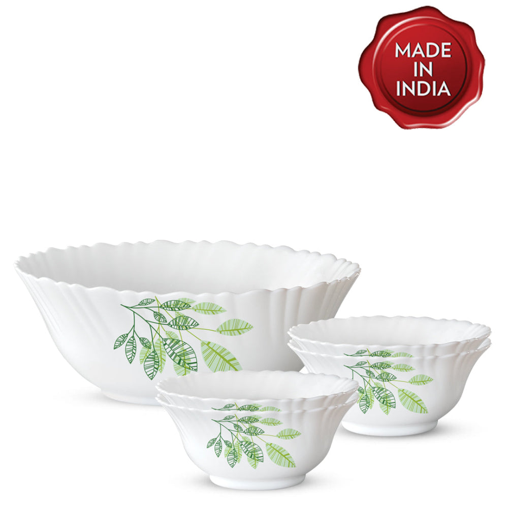 Larah by Borosil Fauna 5 pc Pudding Set