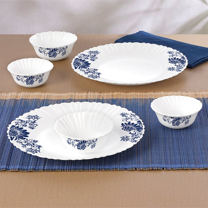 Larah by Borosil Leona 6 pc Dinner Set 6 pc Set: Serves 6