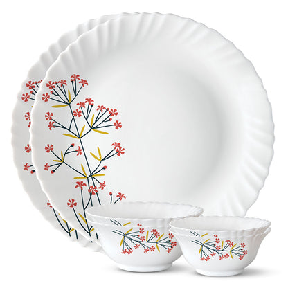 Larah Red Bud 6 pc Dinner Set