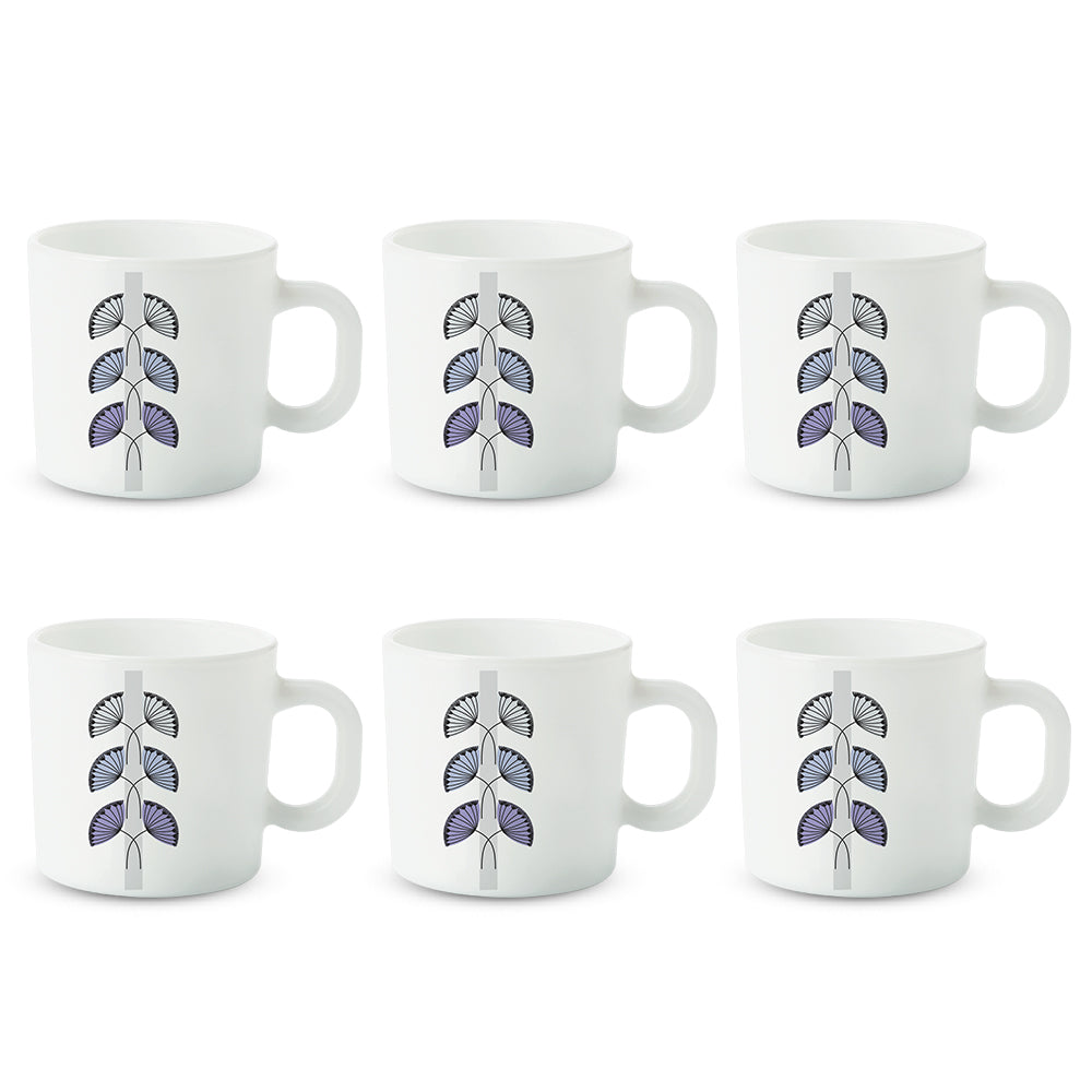 Larah Floret Opalware Mug Set