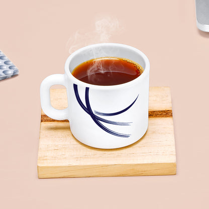 Larah Indigo Stella Opalware Mug Set