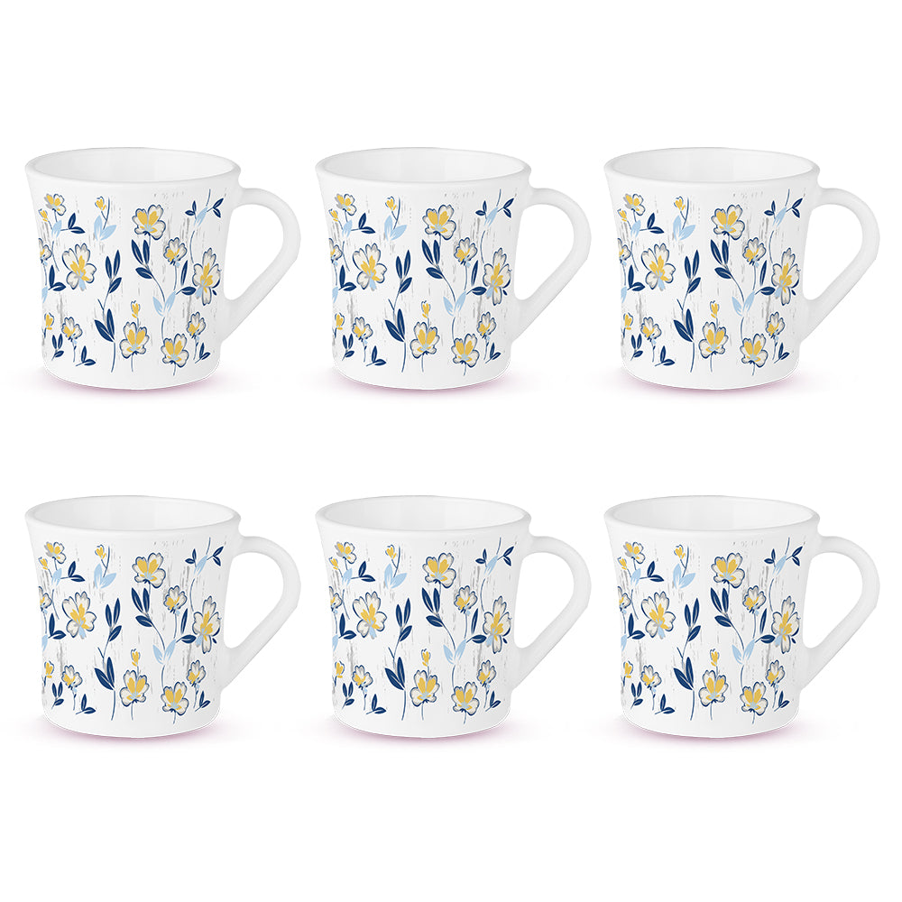 Larah Amara Blue Opalware Mug Set