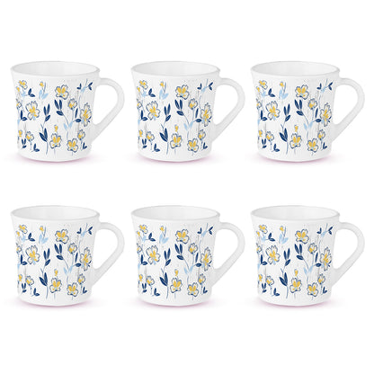Larah Amara Blue Opalware Mug Set