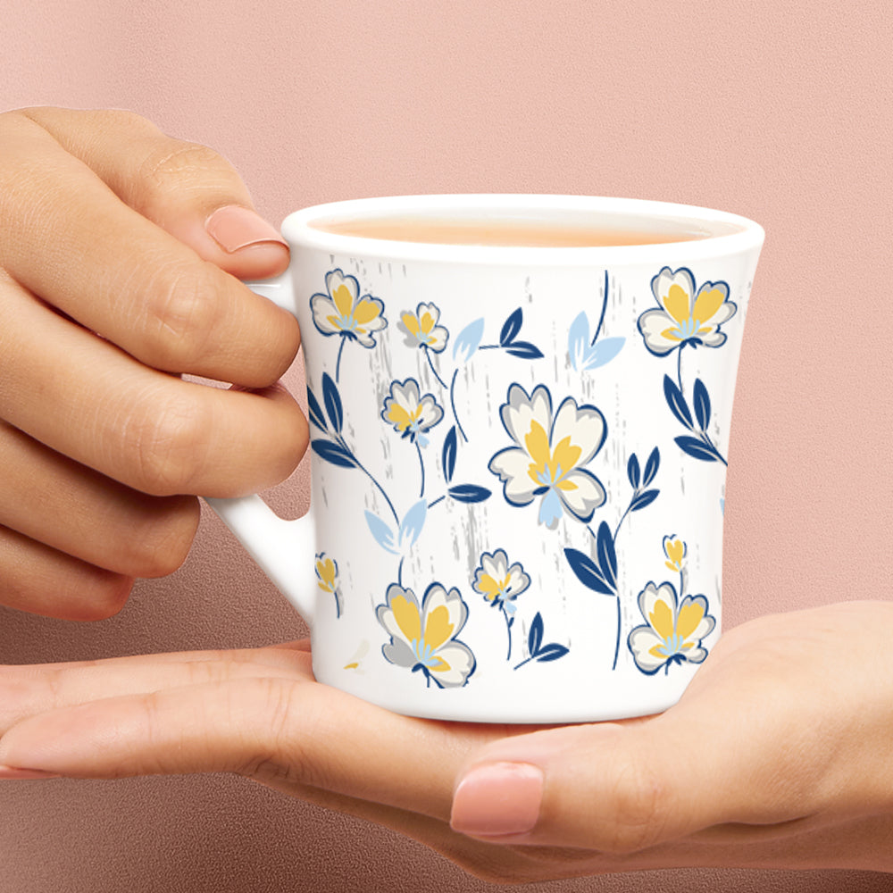Larah Amara Blue Opalware Mug Set