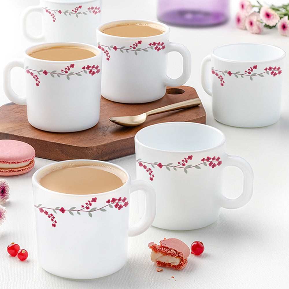 Larah Verona Opalware Mug Set
