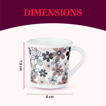 Larah Macy Opalware Mug Set