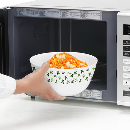 Larah by Borosil Sage 4 pc Mixing Bowl, 500 ml + 1 L + 1.5 L