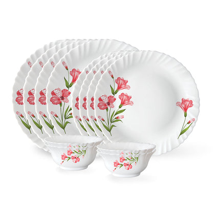 Larah Marina Peach Dinner Set