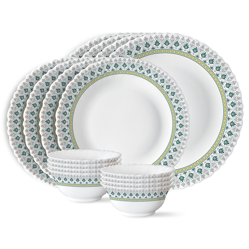 Larah by Borosil, Persia Dinner Set 12 pc Set: Serves 4