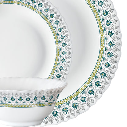 Larah by Borosil, Persia Dinner Set 12 pc Set: Serves 4