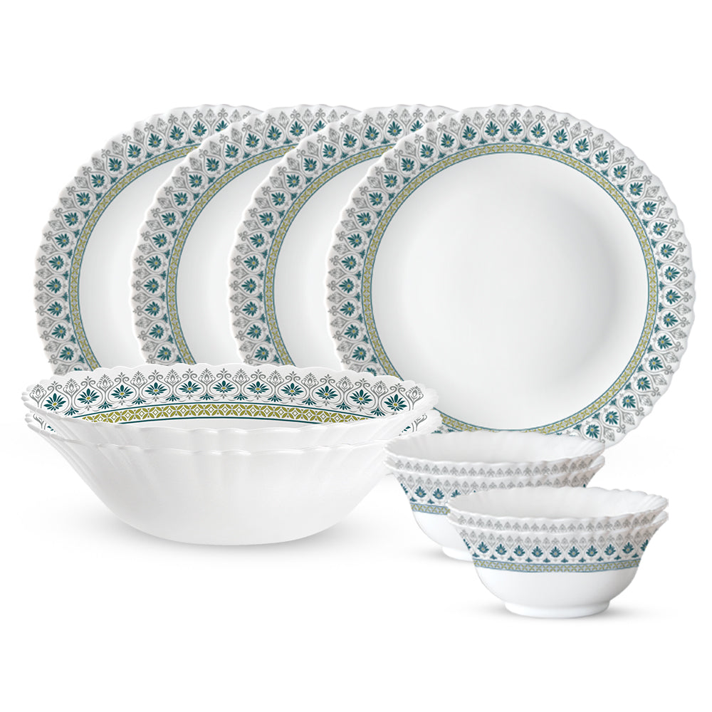 Larah by Borosil, Persia Dinner Set 10 pc Set: Serves 4 (Option 2)