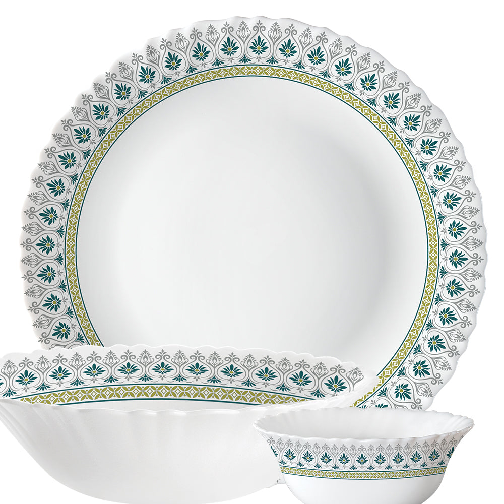 Larah by Borosil, Persia Dinner Set, 37 pc