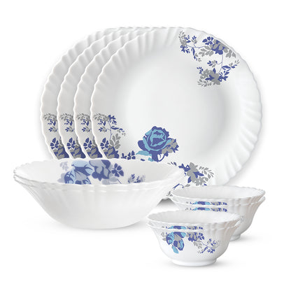 Larah Blue Cascade Dinner Set