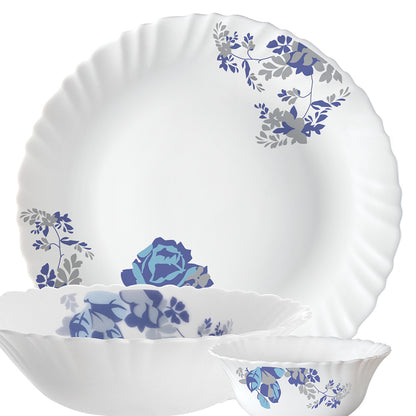 Larah Blue Cascade Dinner Set