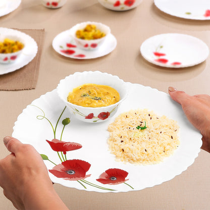 Larah R Carnation Dinner Set