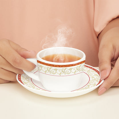 Larah By Borosil Ragina Cup n Saucer Set