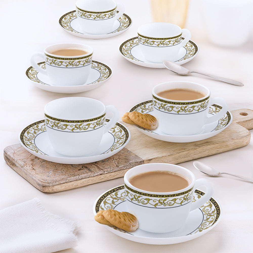 Larah By Borosil Royale Cup n Saucer Set