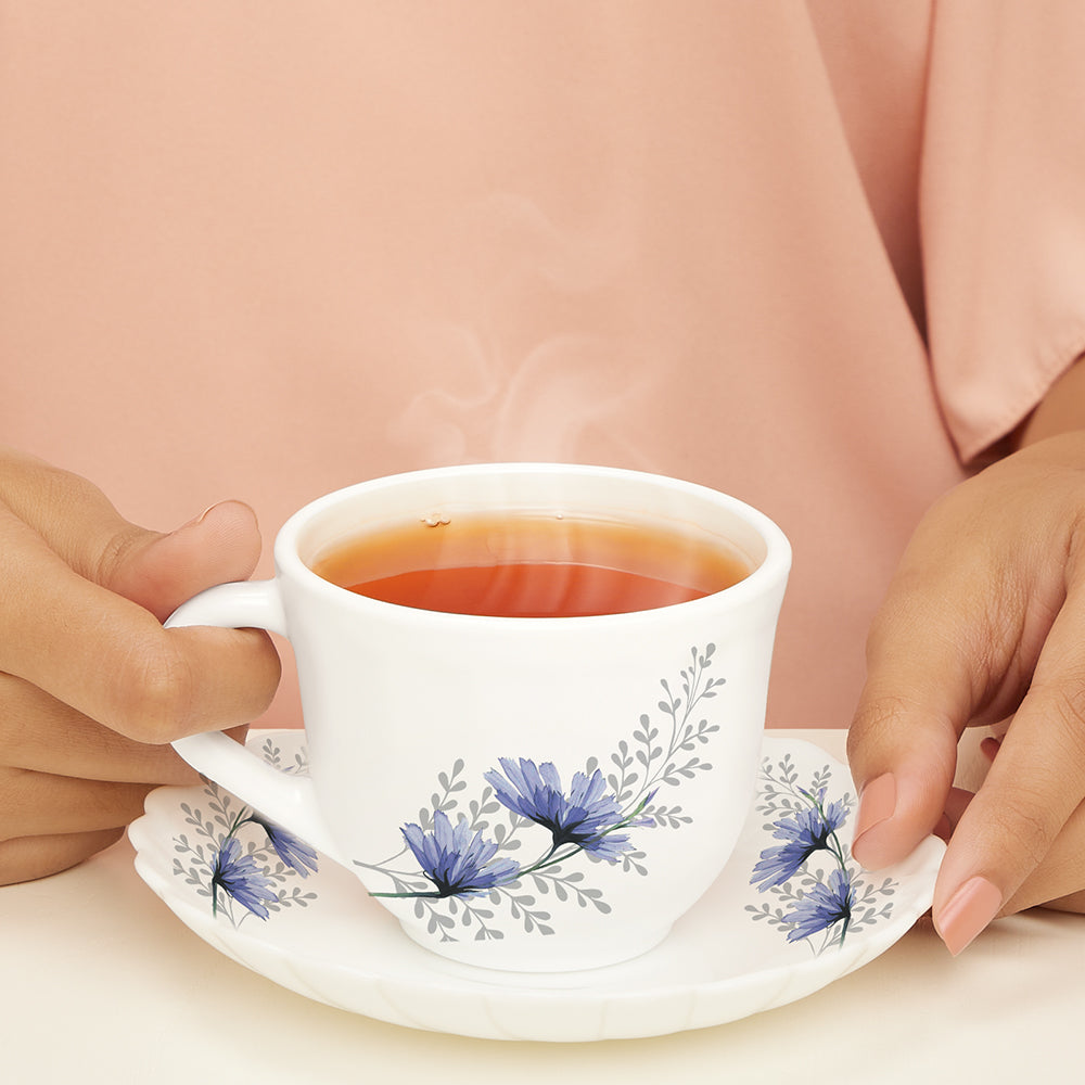 Larah Bellflower Cup n Saucer Set