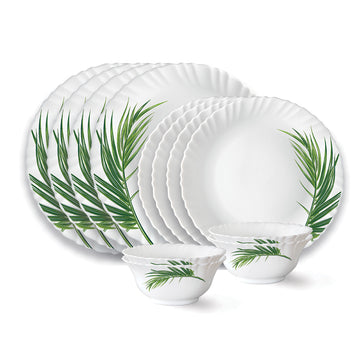 Larah by Borosil Crescent Dinner Set