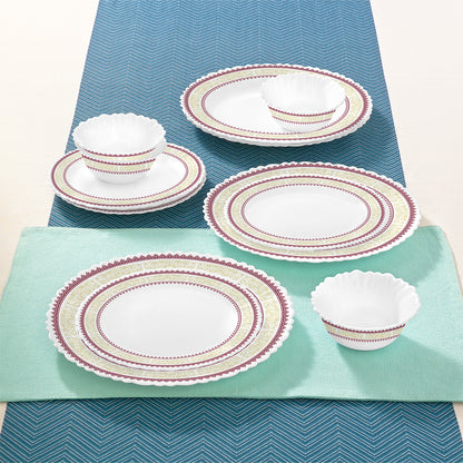 Larah by Borosil Elega Dinner Set 12 pc