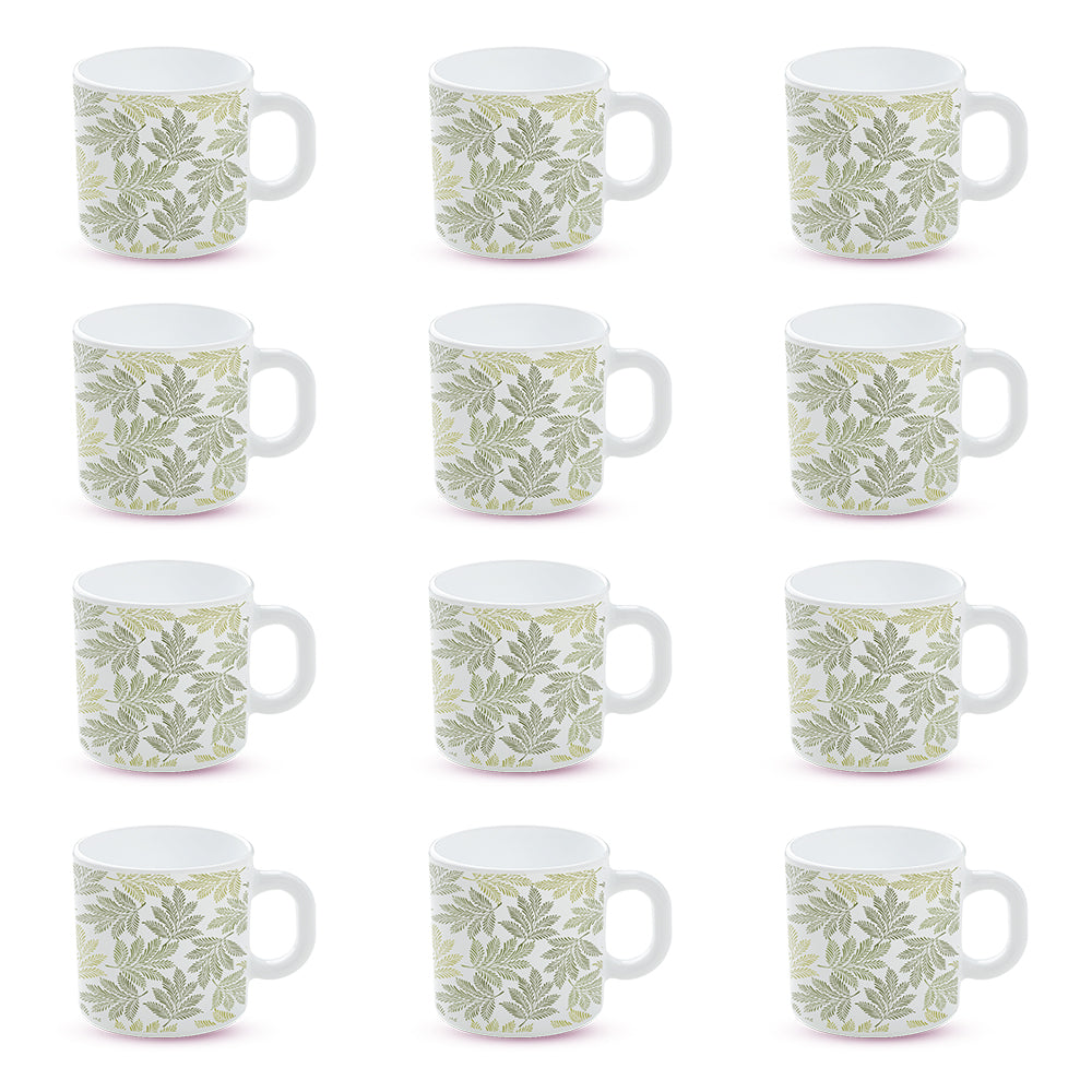 Larah by Borosil Maria Mug Set 180 ml x 12