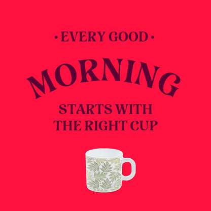 Larah by Borosil Maria Mug Set 180 ml x 12