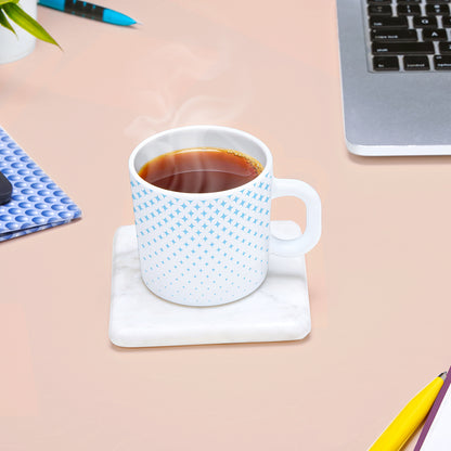 Larah by Borosil Nora Sky Mug Set 180 ml x 12