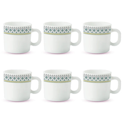 Larah By Borosil Persia Mug Set, 240ml x 2