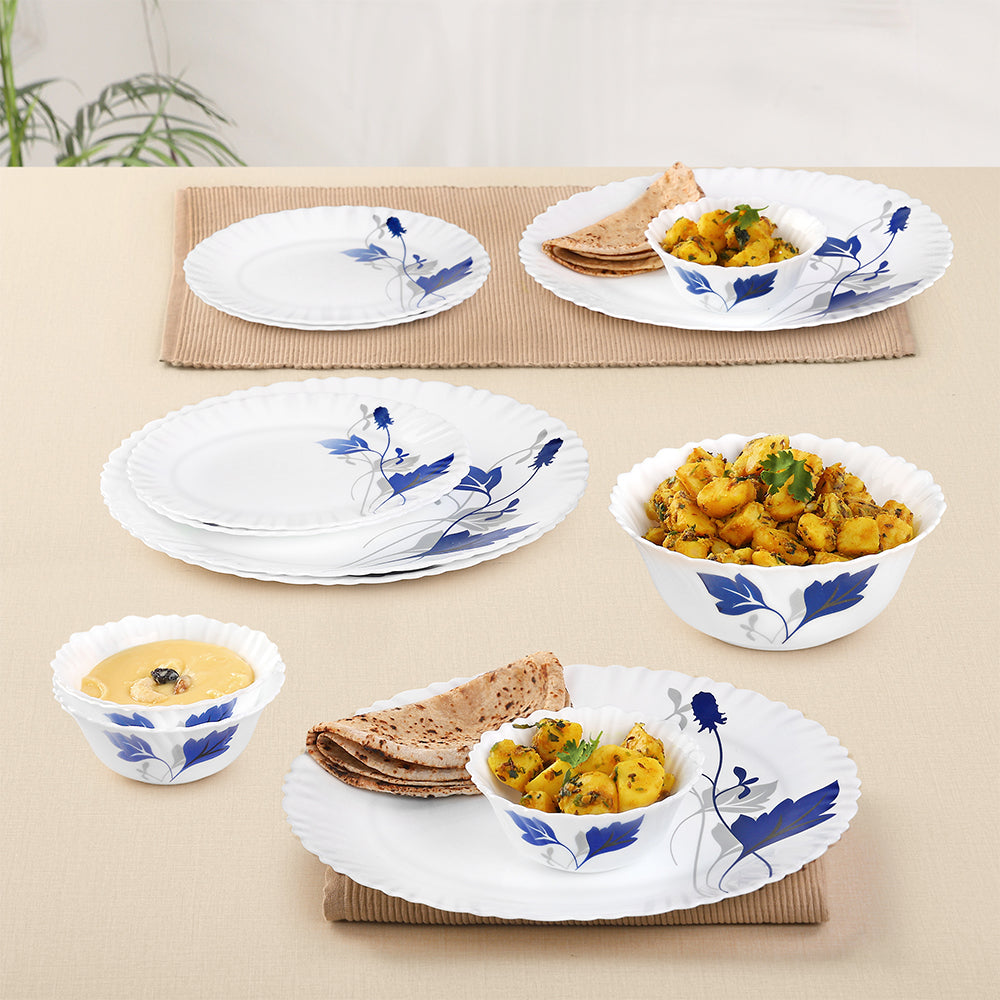 Larah by Borosil Ageria Dinner Set, 13 pc