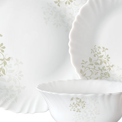 Larah by Borosil Ingot Dinner Set 13 pc Set: Serves 4
