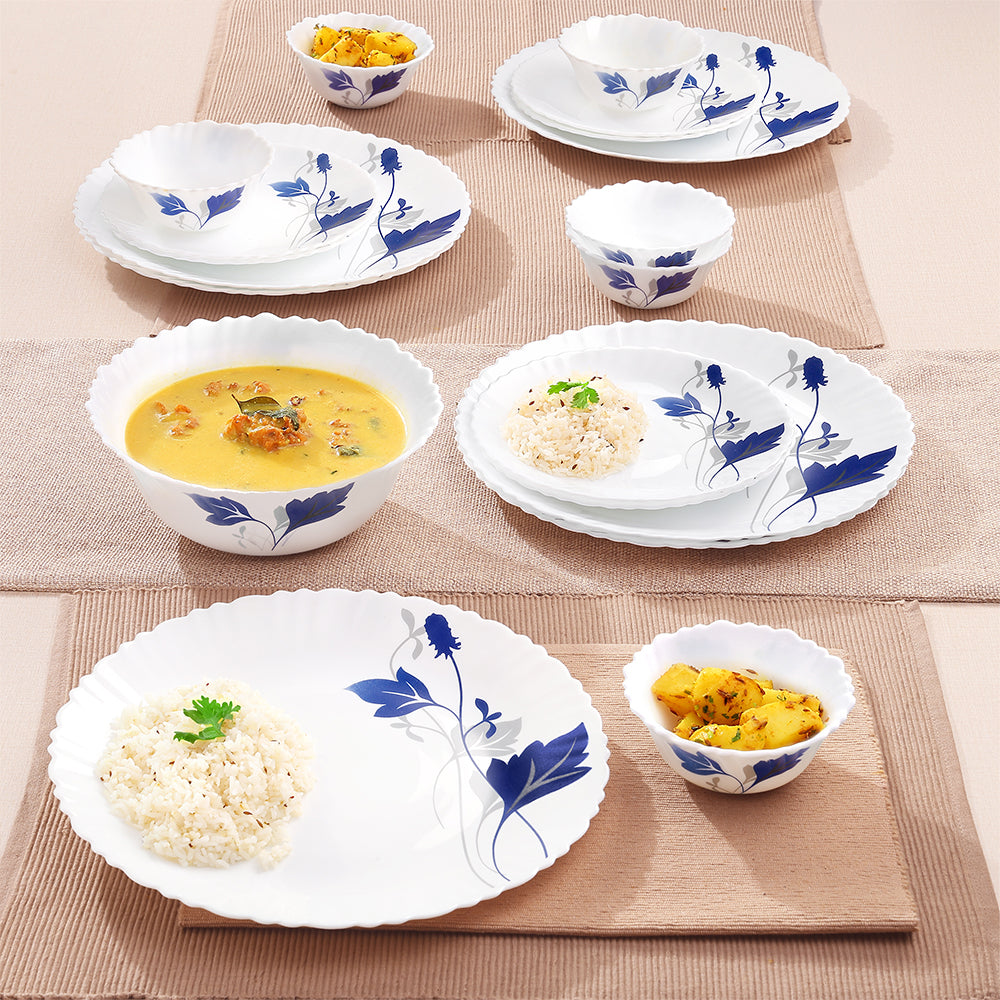 Larah by Borosil Ageria Dinner Set, 19 pc