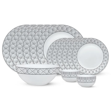 Larah by Borosil, Cycladia Dinner Set