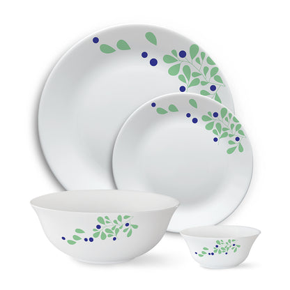 Larah Foliage Dinner Set, 19 pc
