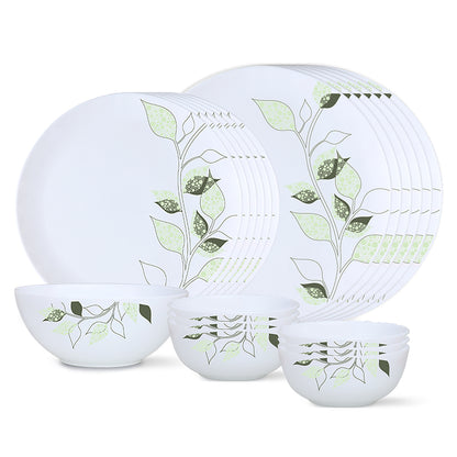 Larah by Borosil, Inca Dinner Set 19 pc Set: Serves 6
